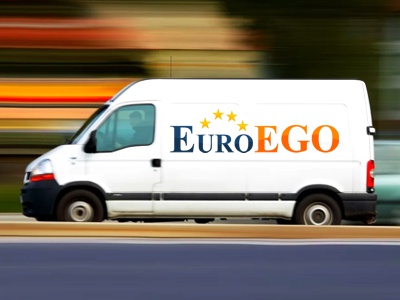 Parcel delivery by EuroEGO transport