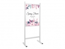 Double-sided advertising floor stand A1