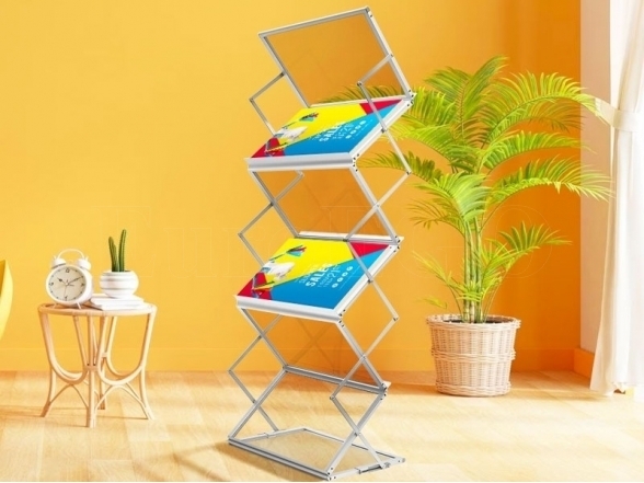 Booklet stand ZigZag A3 8