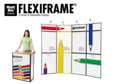 Plastic FlexiFrame stands