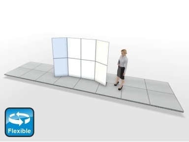Flexible stand FlexiFrame 280x200-2P-4 Flexible stand FlexiFrame 280x200-2P-4