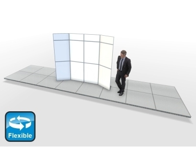 Flexible stand FlexiFrame 280x230-3P-4 Flexible stand FlexiFrame 280x230-3P-4