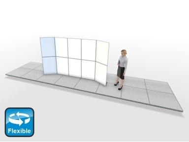 Flexible stand FlexiFrame 350x200-2P-5 Flexible stand FlexiFrame 350x200-2P-5