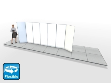 Flexible stand FlexiFrame 490x200-1P-7 Flexible stand FlexiFrame 490x200-1P-7