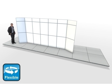 Flexible stand FlexiFrame 490x230-3P-7 Flexible stand FlexiFrame 490x230-3P-7