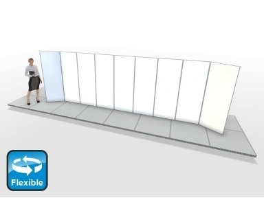 Flexible stand FlexiFrame 630x200-1P-9 Flexible stand FlexiFrame 630x200-1P-9