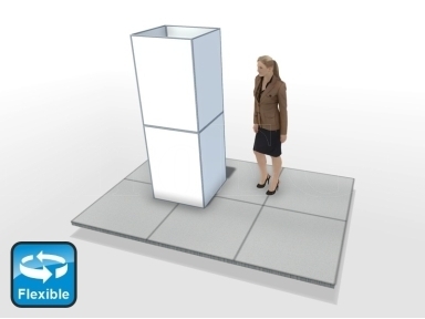 Flexible stand FlexiFrame T4-2P Flexible stand FlexiFrame T4-2P