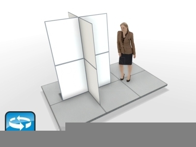 Flexible stand FlexiFrame X-2P Flexible stand FlexiFrame X-2P
