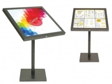 LED menu stand 6xA4