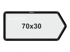 Рамка стрелка FlexiFrame (70x30 см) с панелью