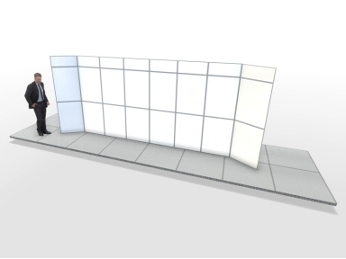 Стенд FlexiFrame 560x230-3P-8 Стенд FlexiFrame 560x230-3P-8
