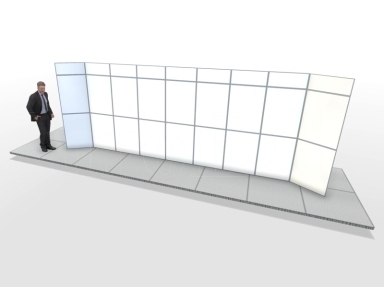 Стенд FlexiFrame 630x230-3P-9 Стенд FlexiFrame 630x230-3P-9