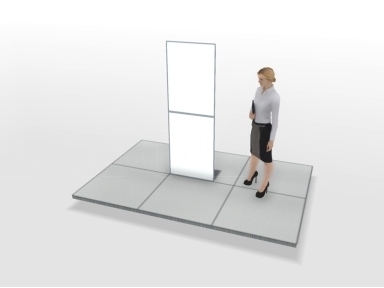 Stand FlexiFrame 70x200-2P-1 Stand FlexiFrame 70x200-2P-1