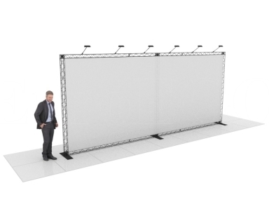 Stand X-10 (photo wall 610x250) Stand X-10 (photo wall 610x250)