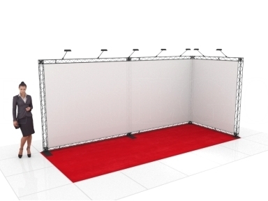Stendas X-10 (L-forma 500x200x200), NUOMA Stendas X-10 (L-forma 500x200x200), NUOMA