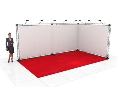 Stendas X-10 (L-forma 500x300x200), NUOMA Stendas X-10 (L-forma 500x300x200), NUOMA