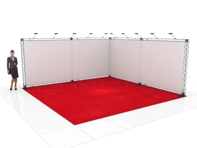 Stendas X-10 (L-forma 500x500x200), NUOMA Stendas X-10 (L-forma 500x500x200), NUOMA