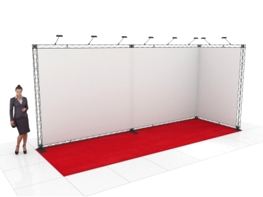 Stendas X-10 (L-forma 600x200x250), NUOMA Stendas X-10 (L-forma 600x200x250), NUOMA