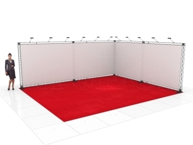 Stendas X-10 (L-forma 600x500x200), NUOMA Stendas X-10 (L-forma 600x500x200), NUOMA