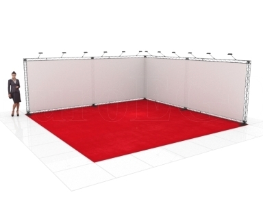 Stendas X-10 (L-forma 600x600x200), NUOMA Stendas X-10 (L-forma 600x600x200), NUOMA